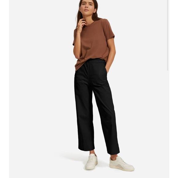 Everlane The Easy Pant in Washed Black Size 4 NWT - Picture 5 of 7